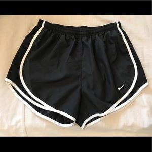 Nike dry fit running shorts for women, size M